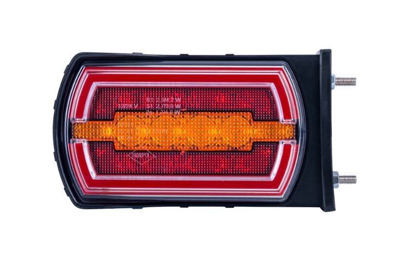 Rear Multifunction LED Light Cleo, Side Mount Version LZD 2790/W2 with 32 LEDs for position, indicator and brake functions.