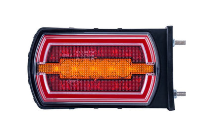 Rear Multifunction LED Light Cleo, Side Mount Version LZD 2790/W2 with 32 LEDs for position, indicator and brake functions.
