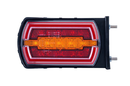 Rear Multifunction LED Light Cleo, Side Mount Version LZD 2790/W2 with 32 LEDs for position, indicator and brake functions.