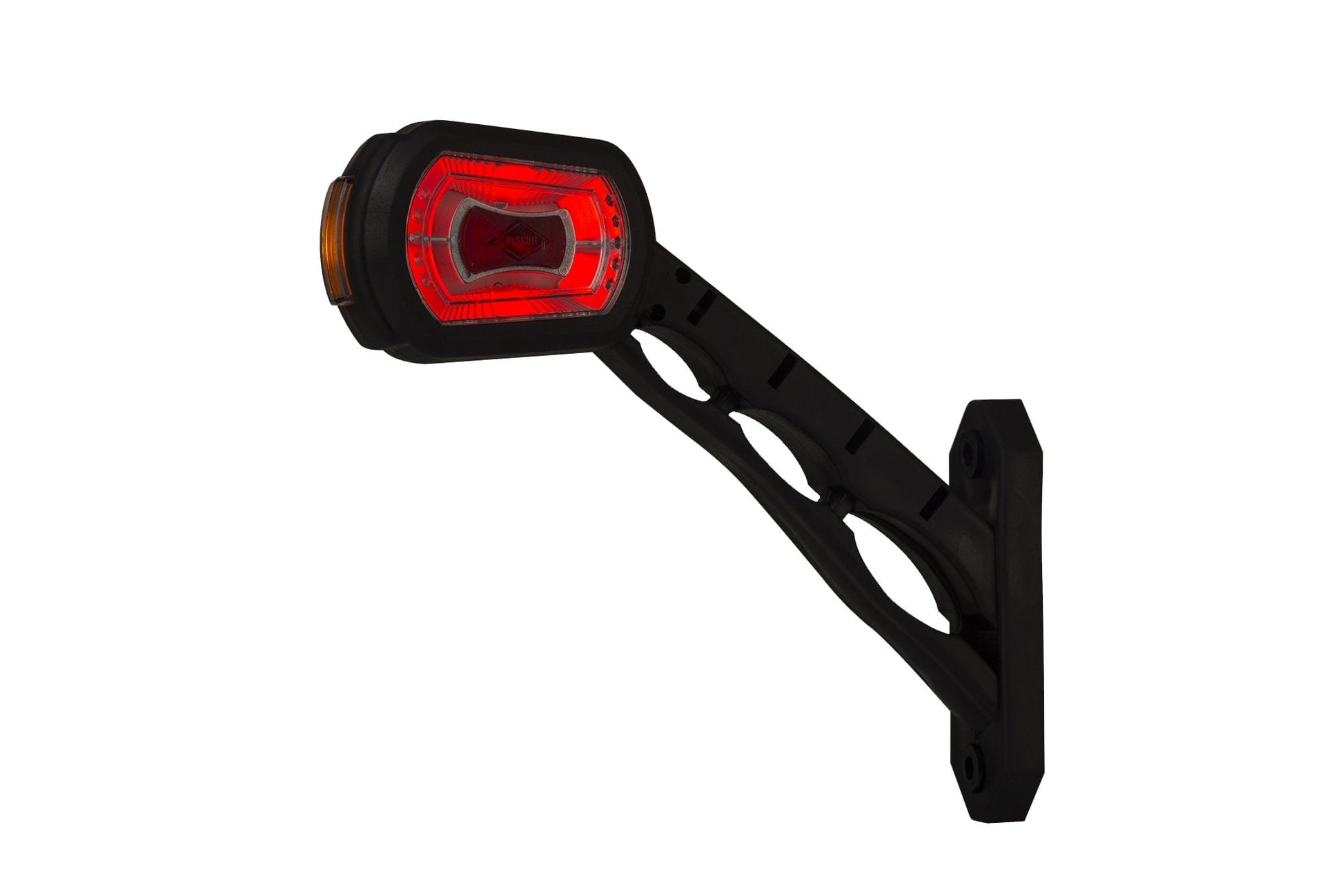 8 X 12V White Clear LED Side Marker Lamp Light – For Truck, Lorry, Trailer Outline Marker (11cm X 4cm)
