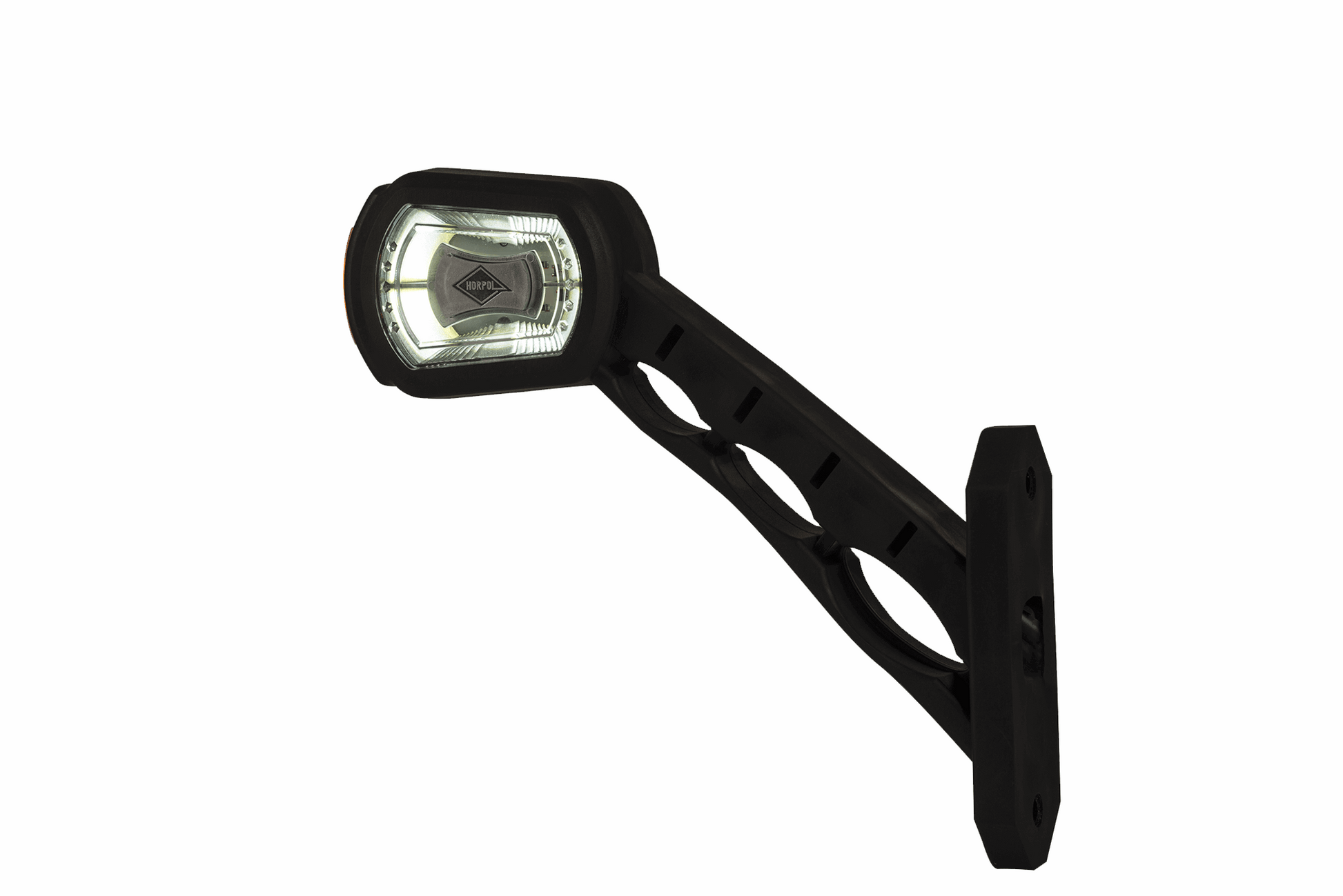 High-visibility led outline marker lamp for enhanced safety on semitrucks, trailers, and commercial vehicles on heavy duty semitrucks, box trucks, trailers, vocational, passenger, fire trucks, and commercial vehicles.