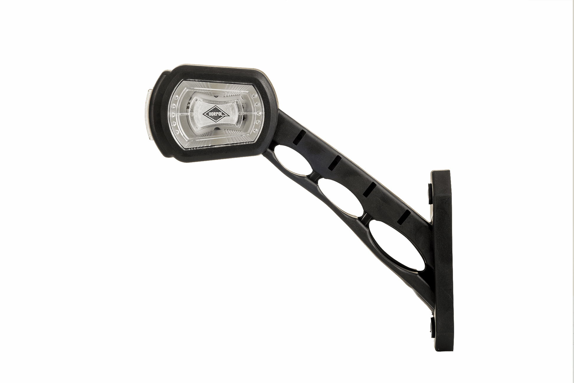 High-visibility led outline marker lamp for enhanced safety on semitrucks, trailers, and commercial vehicles on heavy duty semitrucks, box trucks, trailers, vocational, passenger, fire trucks, and commercial vehicles.