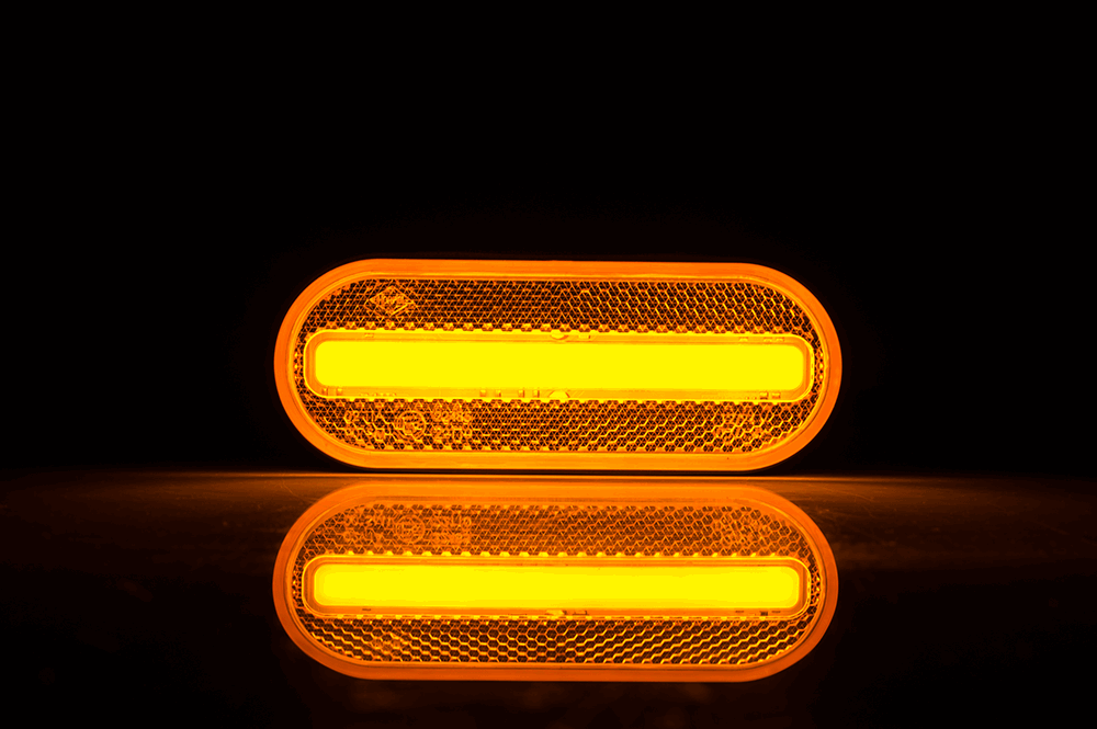Marker Light With Reflective Device LD 2771 Amber