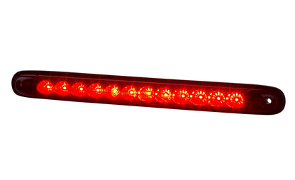 2 Function Brake & Positioning LED Lamp Slim Design LZD 2248 with 12 high-intensity red LEDs, compact and waterproof.