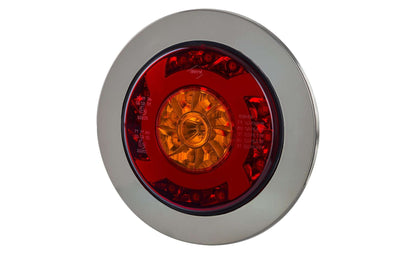 Multifunction LED Rear Lamp Chrome LUCY RL 2423 Left + Right Usable