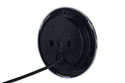 Multifunction LED Rear Chrome Lamp LUCY LZD 2423 Left + Right Usable showing rear side with cable attached.