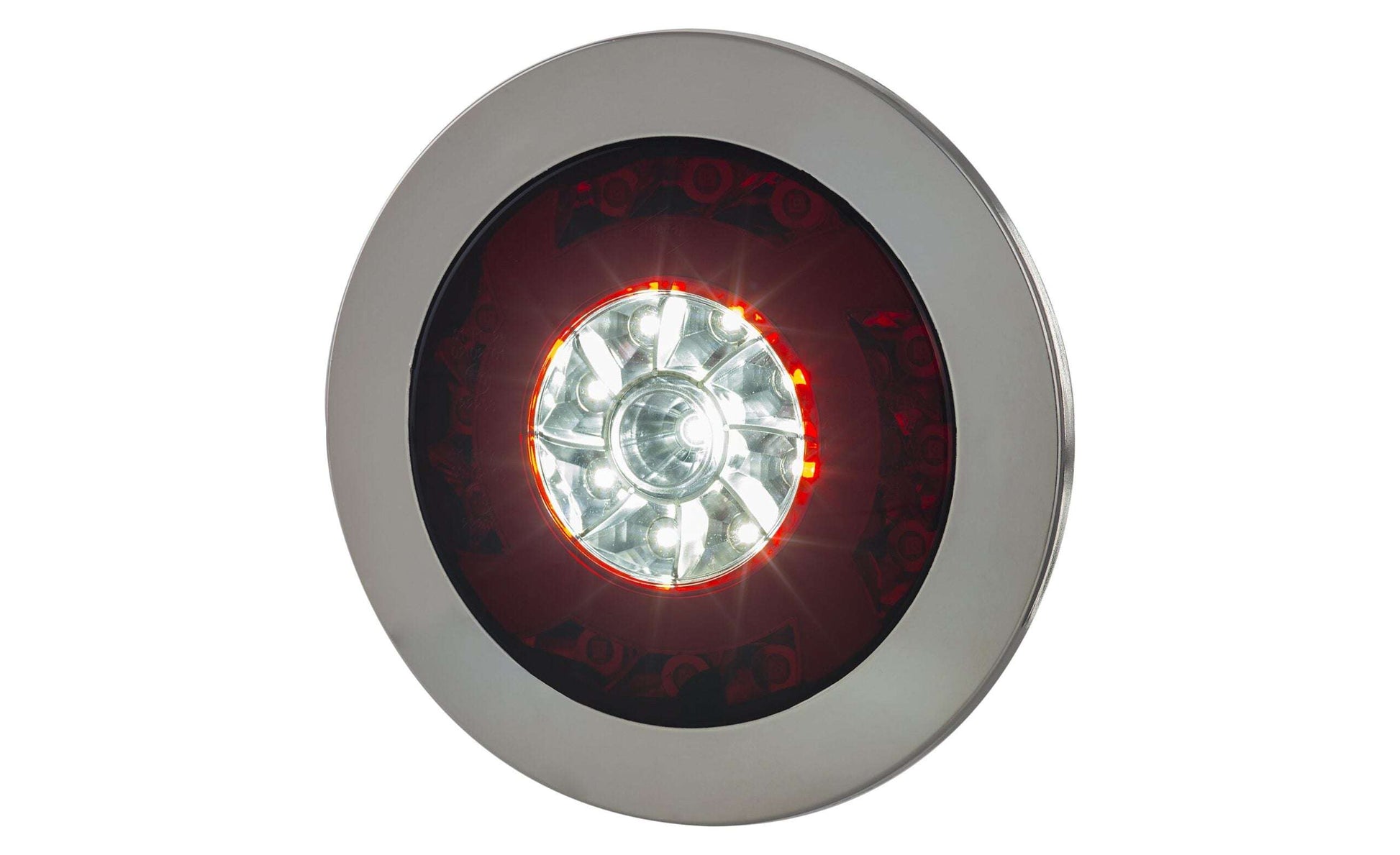 Multifunction LED Rear Chrome Lamp LUCY RL 2425 Left + Right Usable
