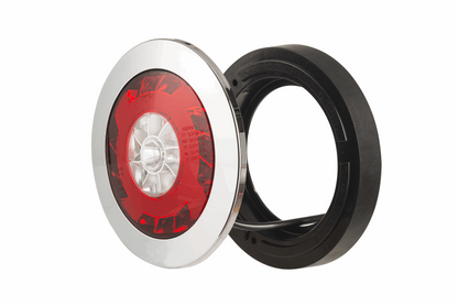 Multifunction LED Rear Chrome Lamp LUCY RL 2425 Left + Right Usable