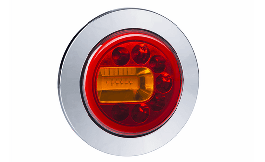 Multifunction LED Rear Chrome Lamp LUNA RL 2448 LEFT