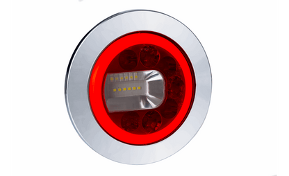 Multifunction LED Rear Chrome Lamp LUNA RL 2452 LEFT
