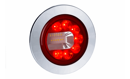Multifunction LED Rear Chrome Lamp LUNA RL 2452 LEFT
