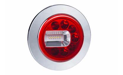 Multifunction LED Rear Chrome Lamp LUNA RL 2452 LEFT