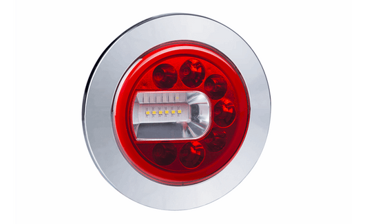 Multifunction LED Rear Chrome Lamp LUNA RL 2452 LEFT