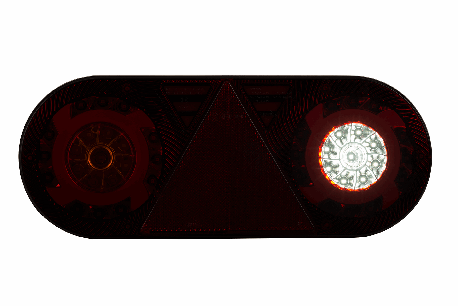 Multifunction LED Rear Lamp With Triangle Reflector Stella RL 2550 LEFT