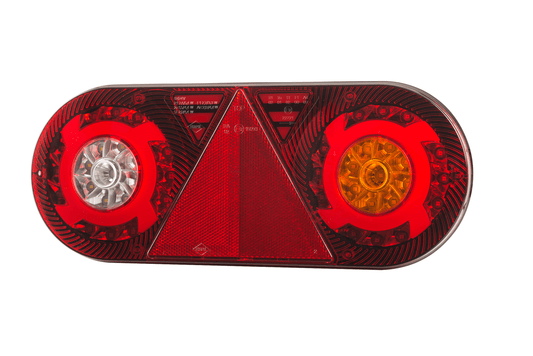 Multifunction LED Rear Lamp with Triangle Reflector Stella LZD 2551 RIGHT for vehicle safety and style.