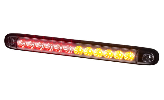 3 Function Red and Orange Rear LED Light Slim Design LZD 2246 with 6 red and 6 orange LEDs in a slim housing