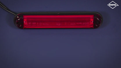 Amber LED Side Marker Light, Light Tube Slim Type LD 2333