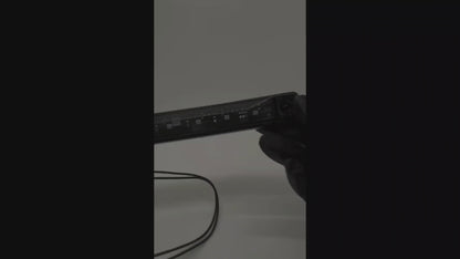 Video of RoadLites Red Rear LED Marker Light with Smoked Lens glowing