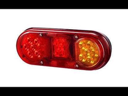 Left Multifunction Rear Oval LED Light LZD 2006