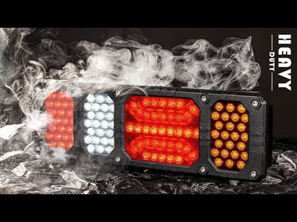 Rear Multifunction Light Heavy Duty With Reflective Device and Electrical Conduit LZD 2857